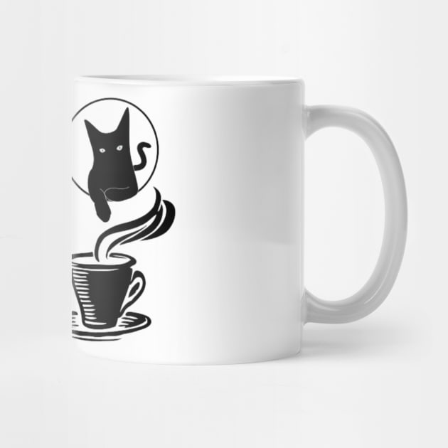 Less people more cats and coffee by THESHOPmyshp